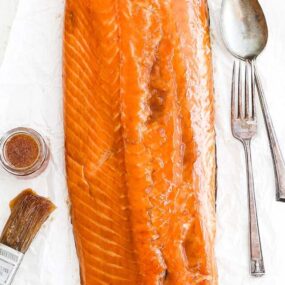 side of smoked salmon