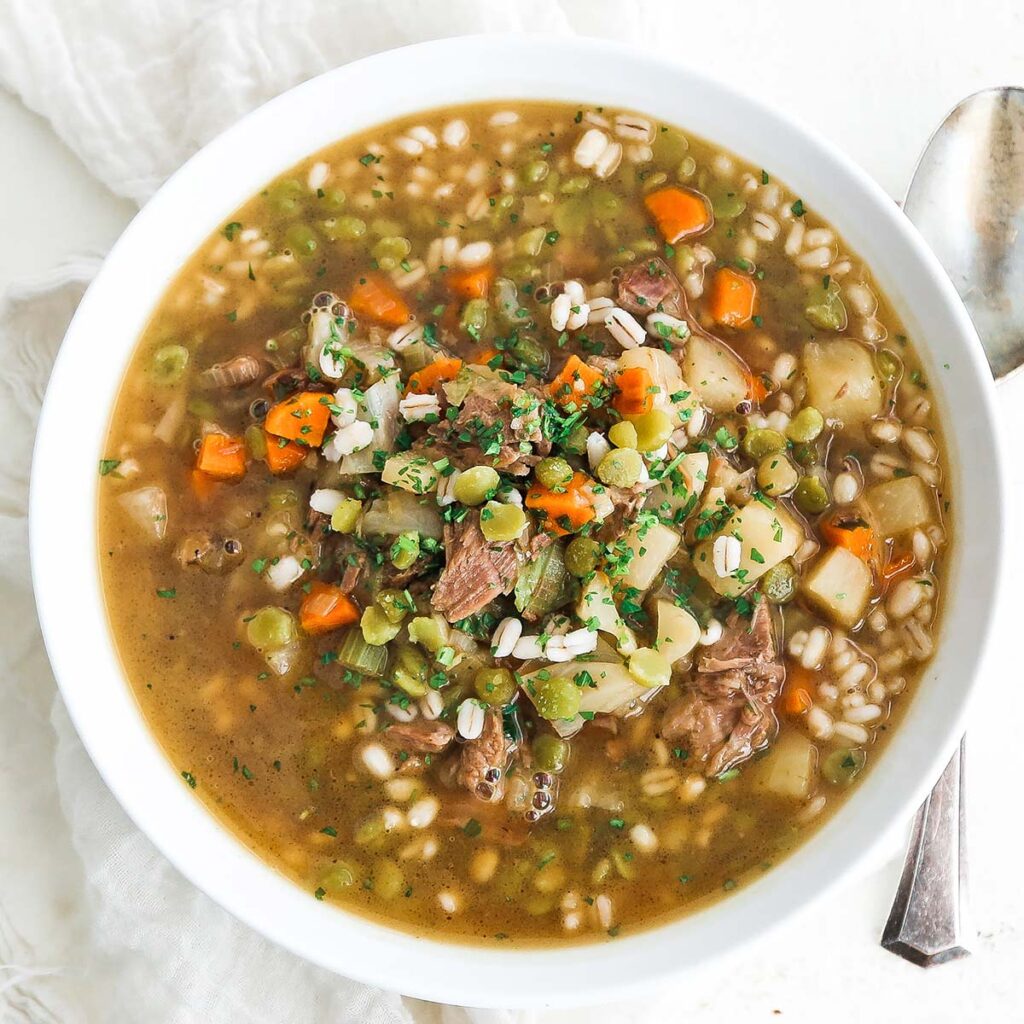 Scotch Broth Soup Recipe Chef Billy Parisi