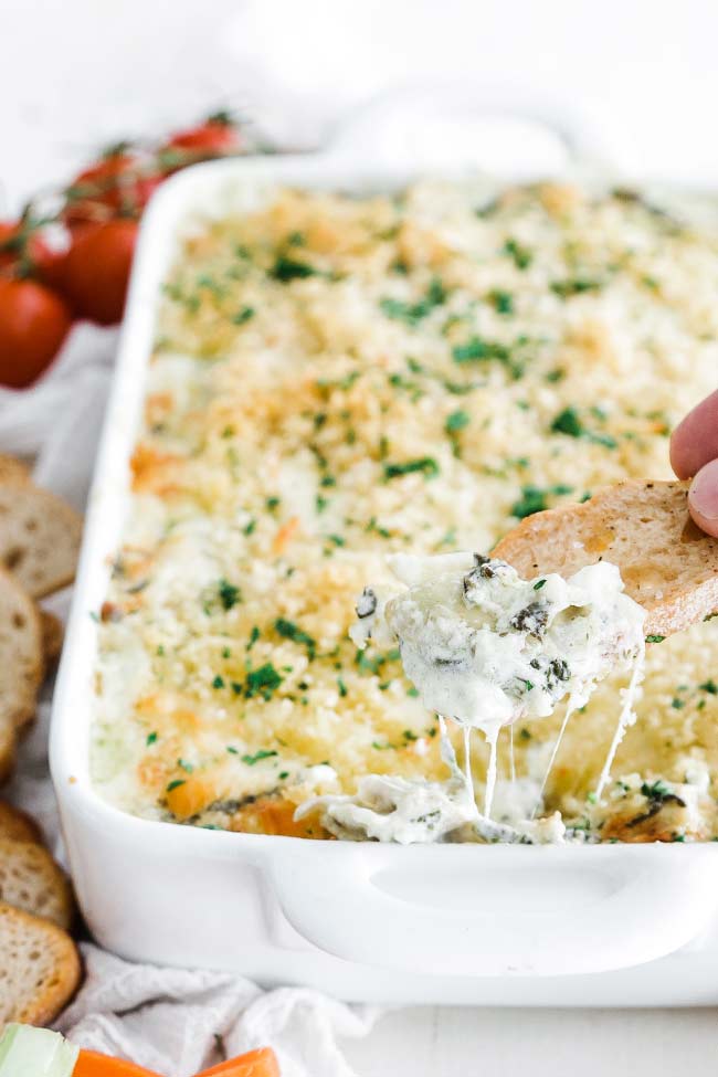 artichoke and spinach dip