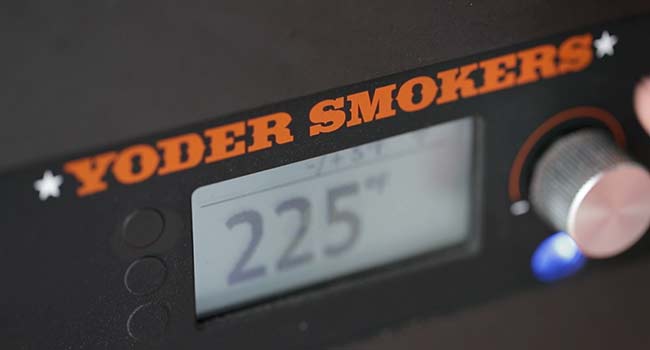 setting a smoker to 225°