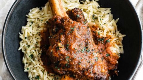 Greek-Style Lamb Shank Recipe - Chef Billy Parisi