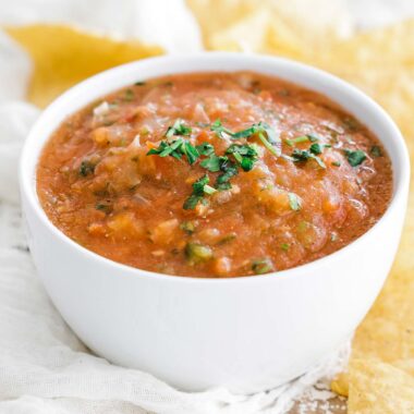 Homemade Salsa Recipe - Chef Billy Parisi