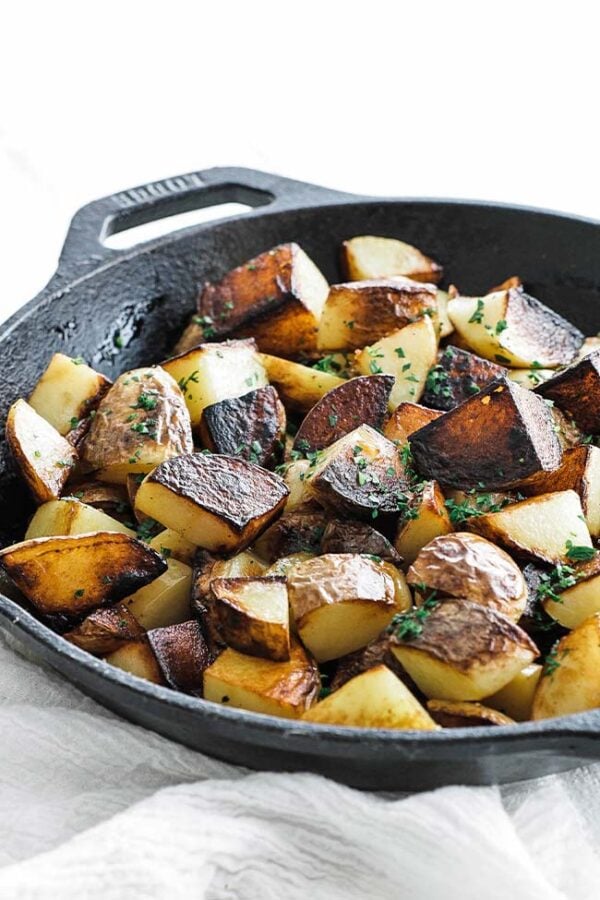 Pan Fried Potatoes Recipe Chef Billy Parisi   Fried Potatoes 2 600x900 