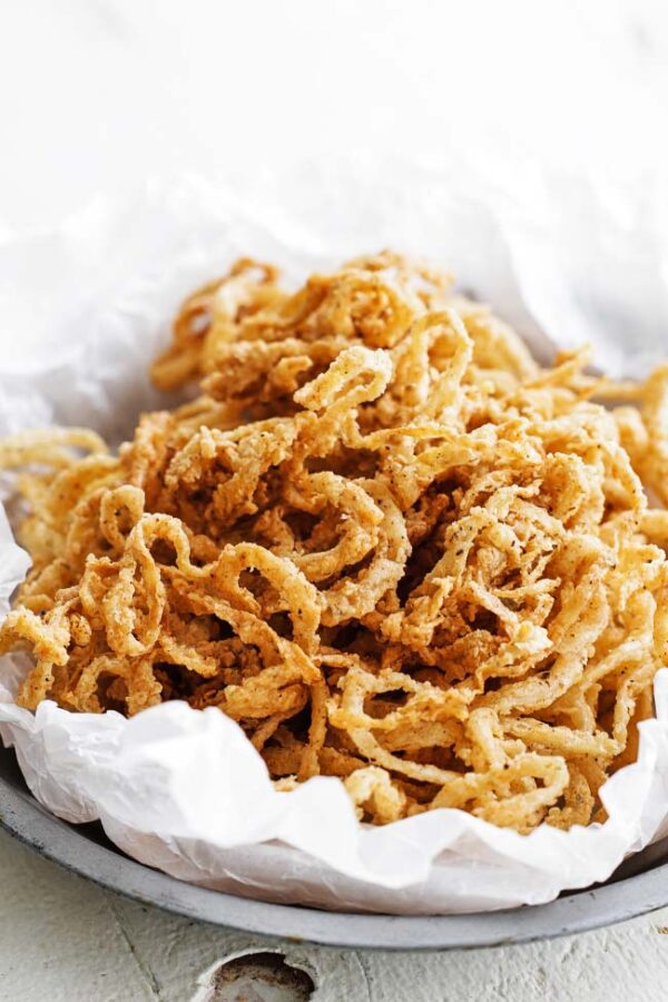 Fried Tobacco Onions Recipe - Chef Billy Parisi