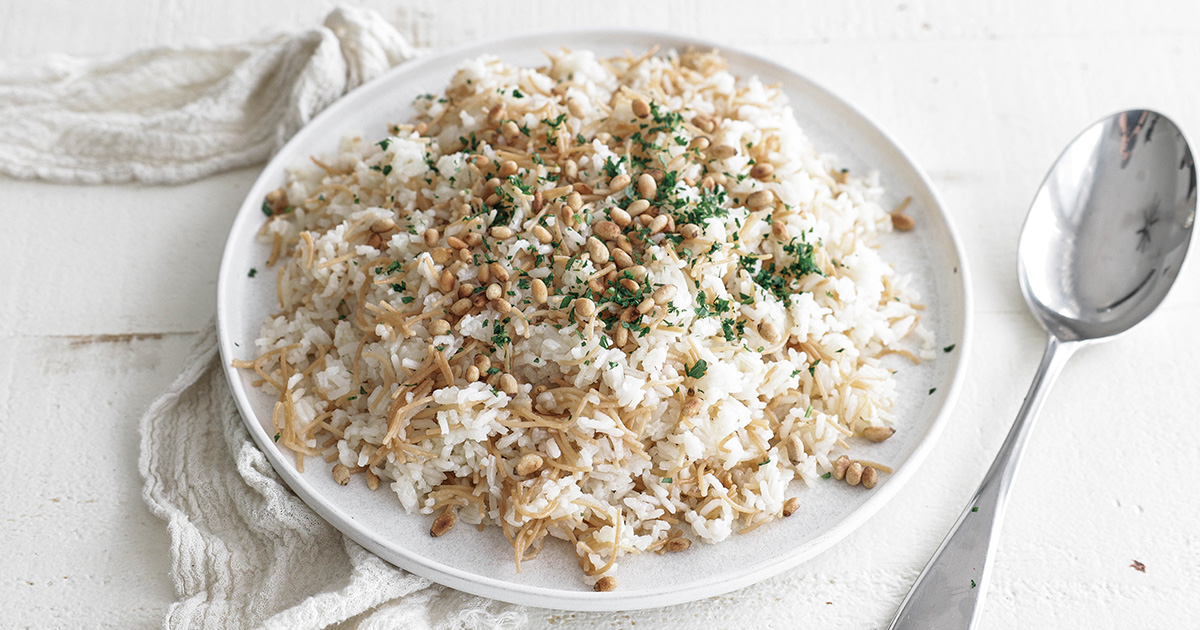 Lebanese Rice Recipe Chef Billy Parisi