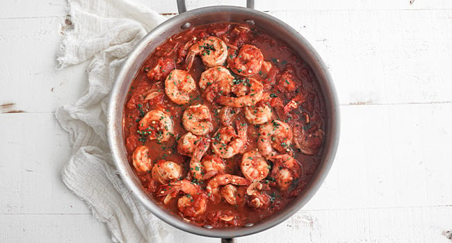 shrimp diavolo