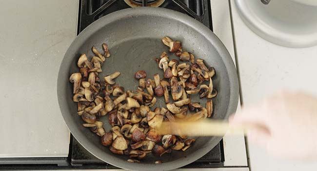 roasted mushrooms