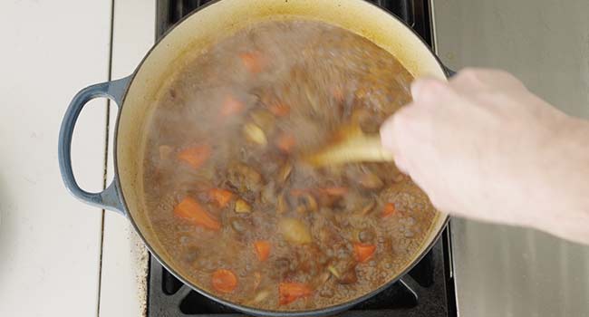 thickening a stew