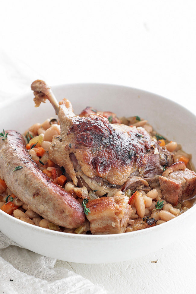 Duck Cassoulet Recipe (Cassoulet de Canard) - Chef Billy Parisi