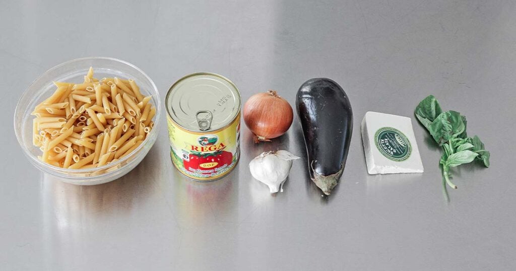 pasta alla norma ingredients