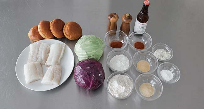 fish sandwich ingredients