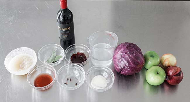 red cabbage ingredients