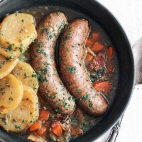 dublin coddle in a bowl