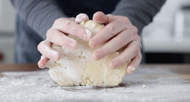 kneading dough