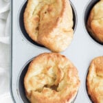 yorkshire pudding in a pan