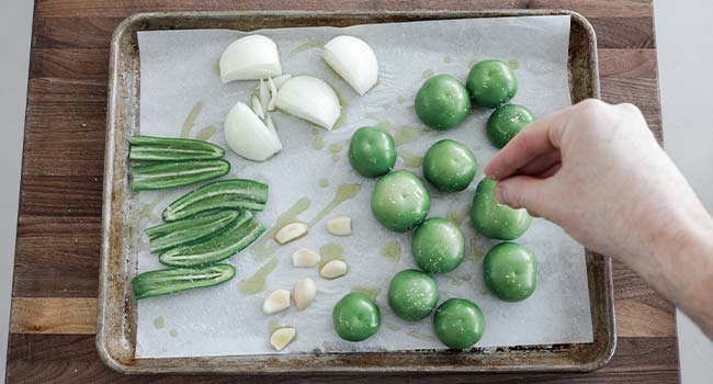 seasoning vegetables