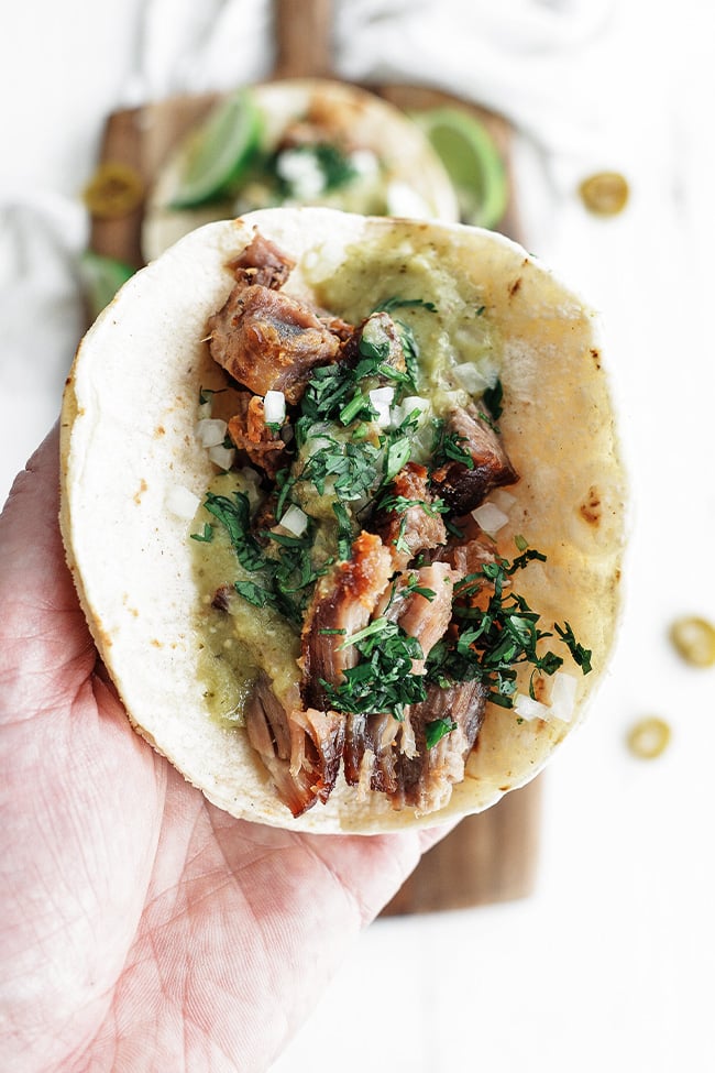 pork carnitas tacos