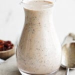 chipotle ranch dressing in a jar