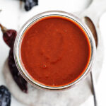 enchilada sauce in a jar