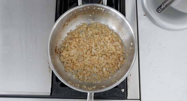 caramelizing onions