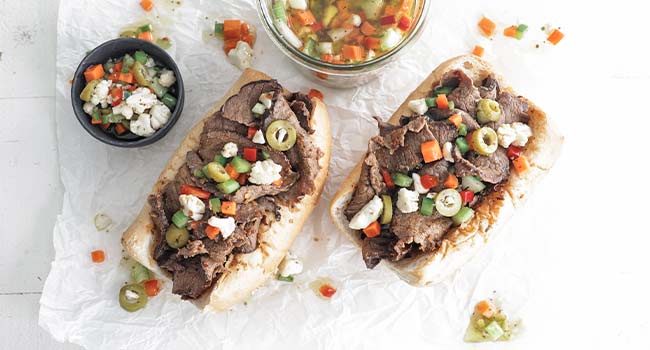 italian beef sandwiches