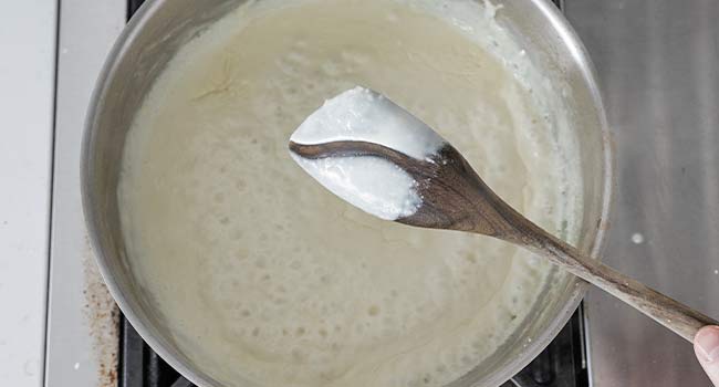 thick cream in a pot