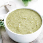 salsa verde in a bowl