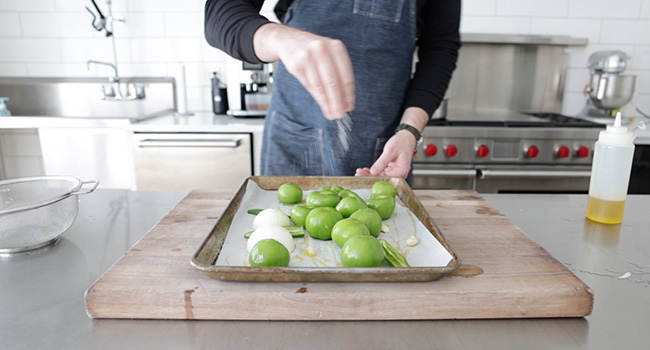 seasoning vegetables