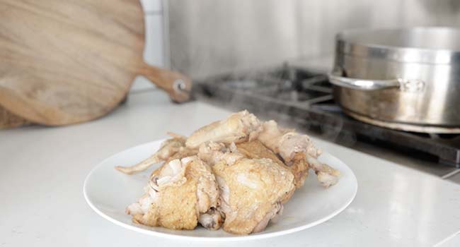 cooked chicken on a plate