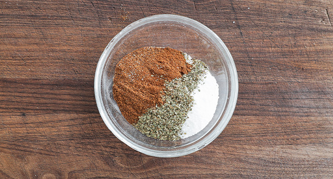 seasonings in a bowl