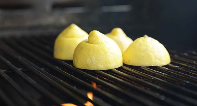 grilling lemons