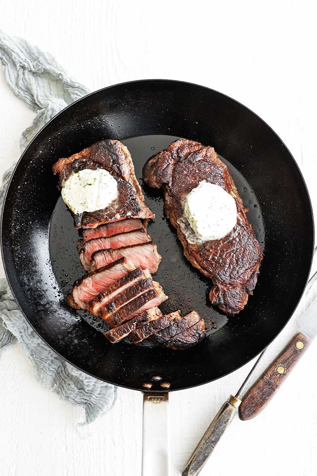 Cold Sear Steak Recipe - Chef Billy Parisi