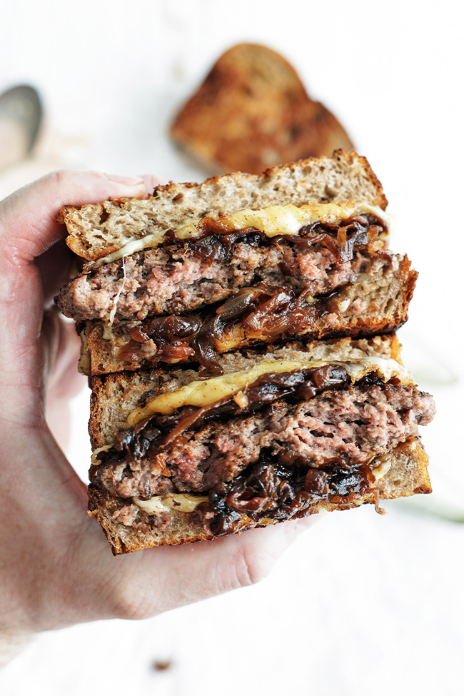 patty melt sandwich onions