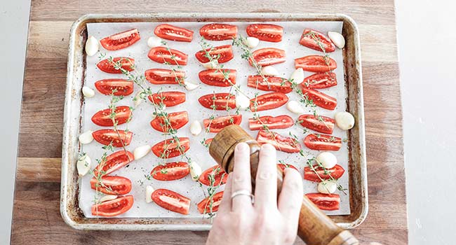 seasoning tomatoes