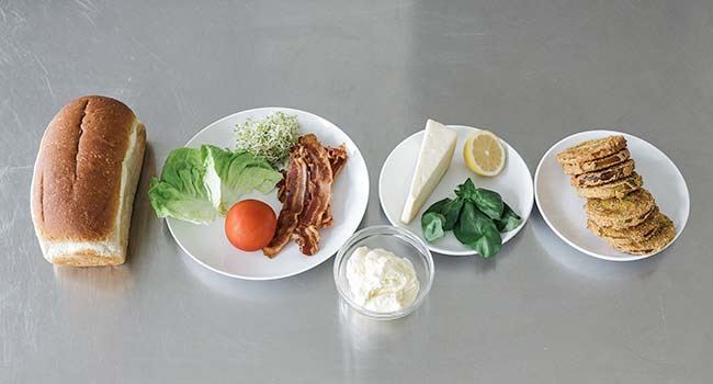 fried green tomato sandwich ingredients