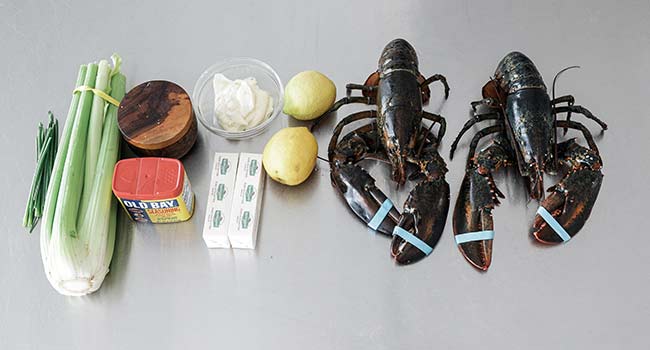 maine lobster roll ingredients