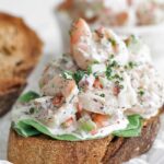 shrimp salad sandwich