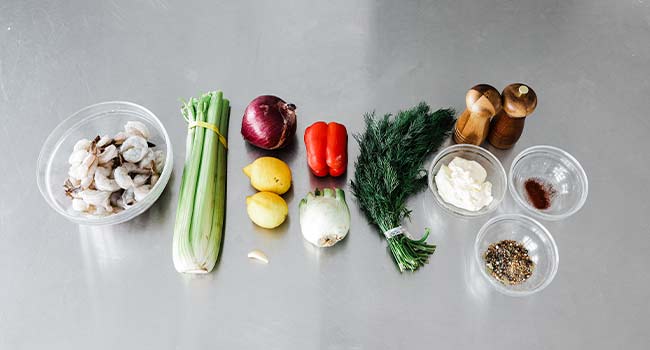 shrimp salad ingredients