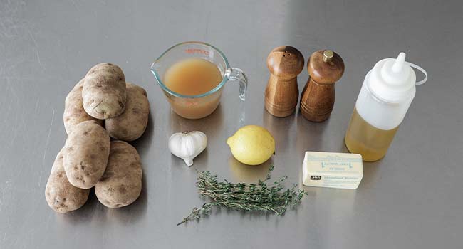 fondant potatoes ingredients