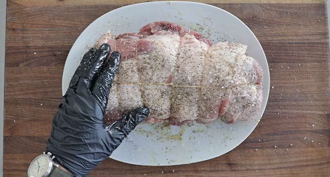 seasoning a pork roast