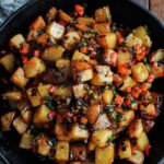 home fries in a skillet