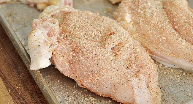 seasoning chicken