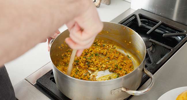 caramelizing onions