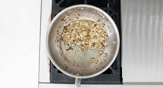 caramelizing onions