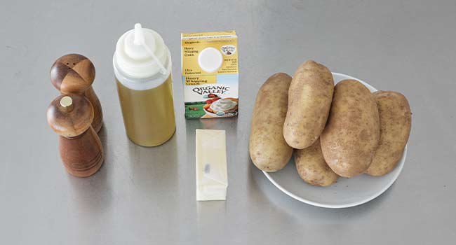 creamy mashed potato ingredients