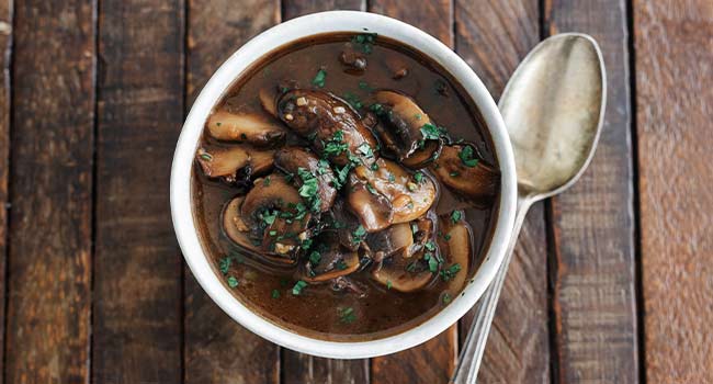 wild mushroom gravy