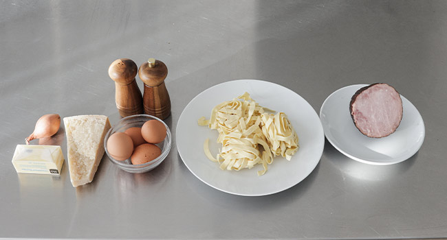 pasta alla papalina ingredients