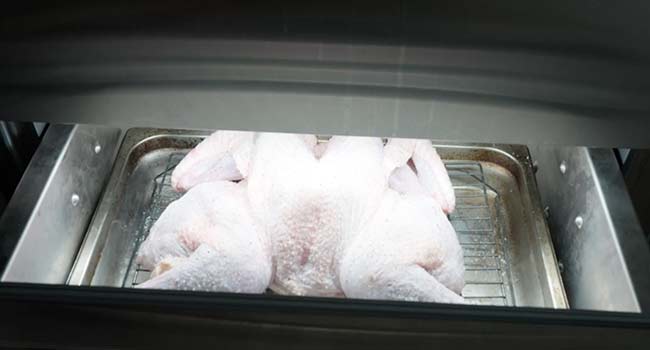 dry brining a spatchcock turkey