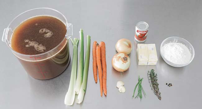 espagnole sauce ingredients