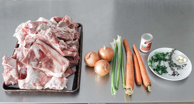 veal stock ingredients